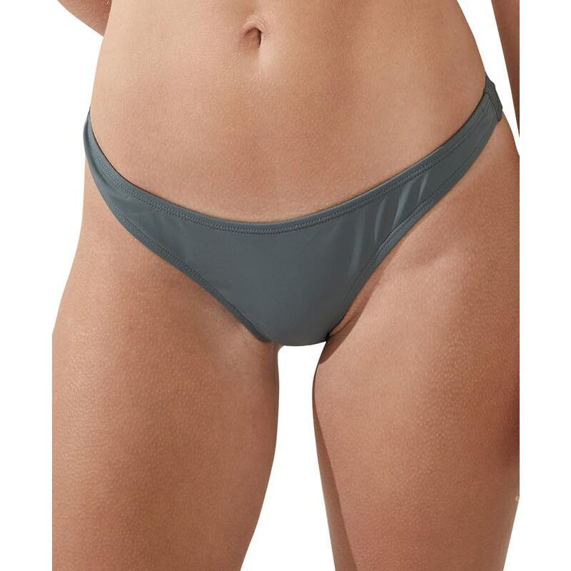Cotton On Women's Dusty Khaki Bikini Bottoms L Nwt